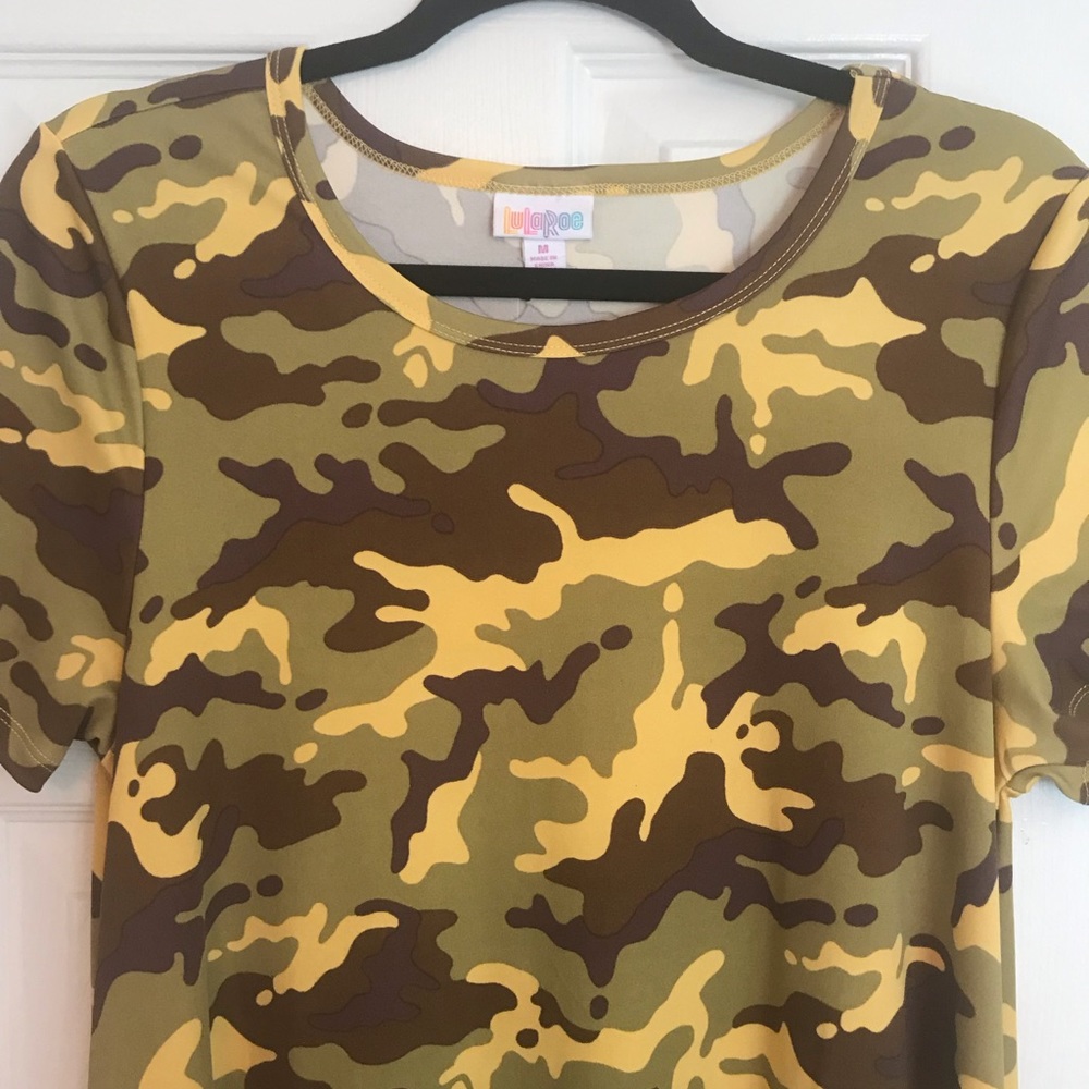 Lularoe Jessie Swing Dress👗 Camo